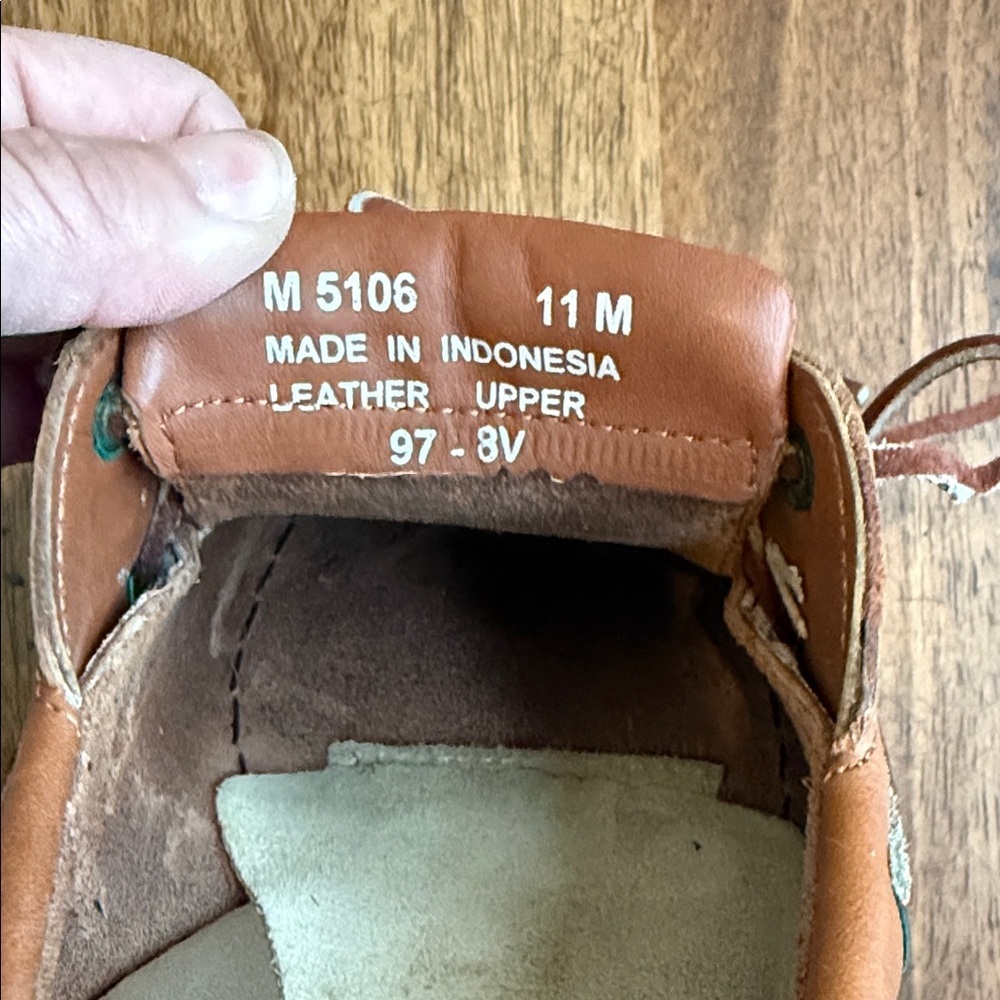 Rockport Men's Brown Leather Boat Shoes - Picture 2 of 6